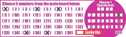 Game ticket