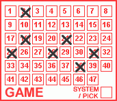 Game ticket